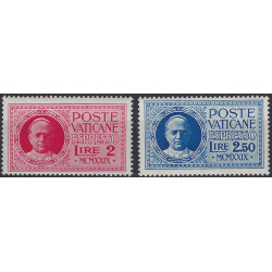 Vatican timbres pour lettre par exprès N°1-2 série neuf**.