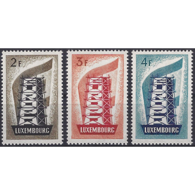Luxembourg timbres N°514-516 série Europa neuf**.