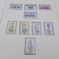 Collection timbres Berlin 1955-1977 neufs complet en album Lindner.