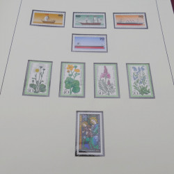 Collection timbres Berlin 1955-1977 neufs complet en album Lindner.