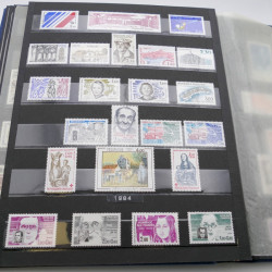 Collection timbres de France 1979-1987 neuf** en un album.