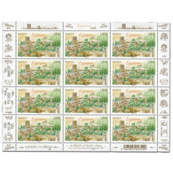 Timbre Lagrasse en feuillet de France N°F164 neuf**.