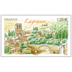 Timbre Lagrasse en feuillet de France N°F164 neuf**.