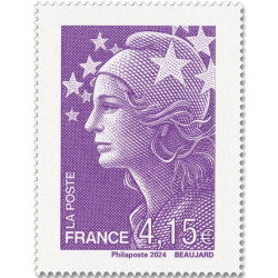 Carnet mixte de 14 timbres Marianne et l'Europe N°1535.