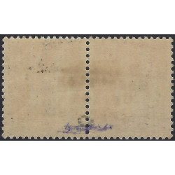Timbre de guerre N°3 surcharge à la main Dunkerque neuf**.