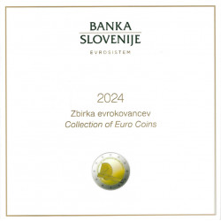 Série Euro Slovénie 2024 coffret BU.