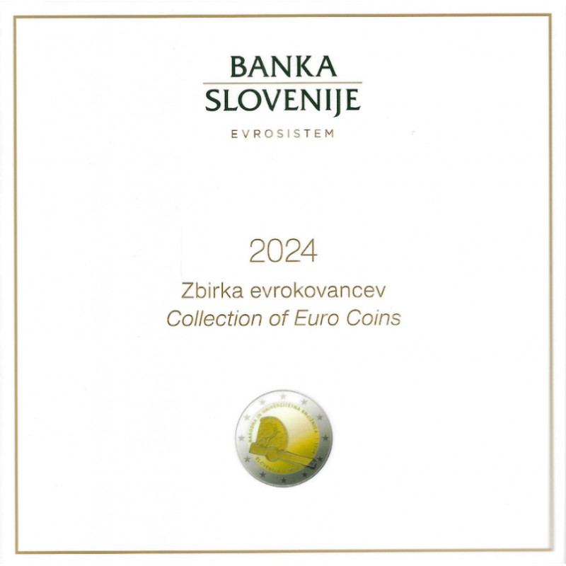 Série Euro Slovénie 2024 coffret BU.