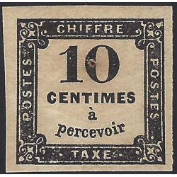 Timbre-taxe de France N°2A neuf*.