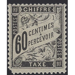 Timbre-taxe de France type Duval N°21 neuf**, R.
