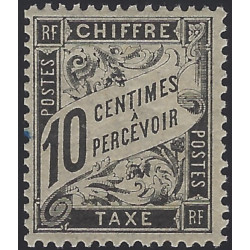 Timbre-taxe de France type Duval N°15 neuf**.