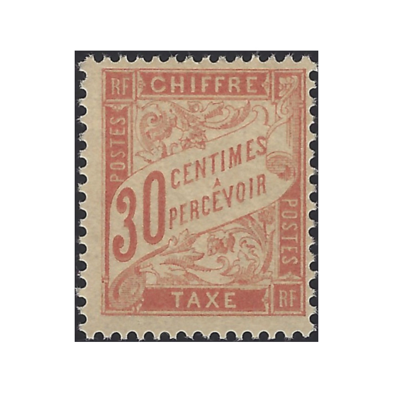 Timbre-taxe de France type Duval N°34 neuf*, R.