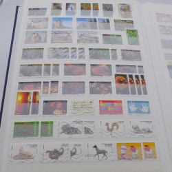 Lot de timbres de France 1890-2016 oblitérés en un album.