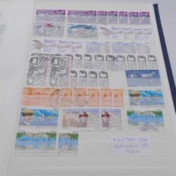 Lot de timbres de France 1890-2016 oblitérés en un album.