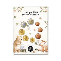 Miniset Euro France 2025 FDC - Mes premières pièces de monnaie.
