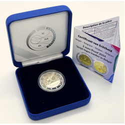 2 euros Belgique 2024 - Lutte contre le Cancer en coffret BE.