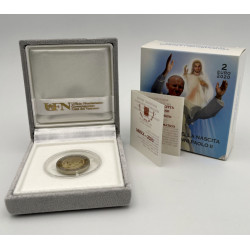 2 euros Vatican 2020 - Jean-Paul II en coffret BE.