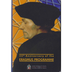 2 euros commémorative Malte Erasmus 2022 BU Coincard.