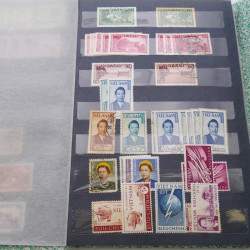 Lot de timbres de Vietnam neufs et oblitérés en 7 albums.