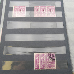 Lot de timbres de Vietnam neufs et oblitérés en 7 albums.