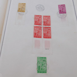 Lot de timbres de Vietnam neufs et oblitérés en 7 albums.