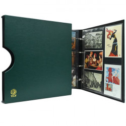 Album Premium cartes postales Yvert et Tellier avec étui de protection.