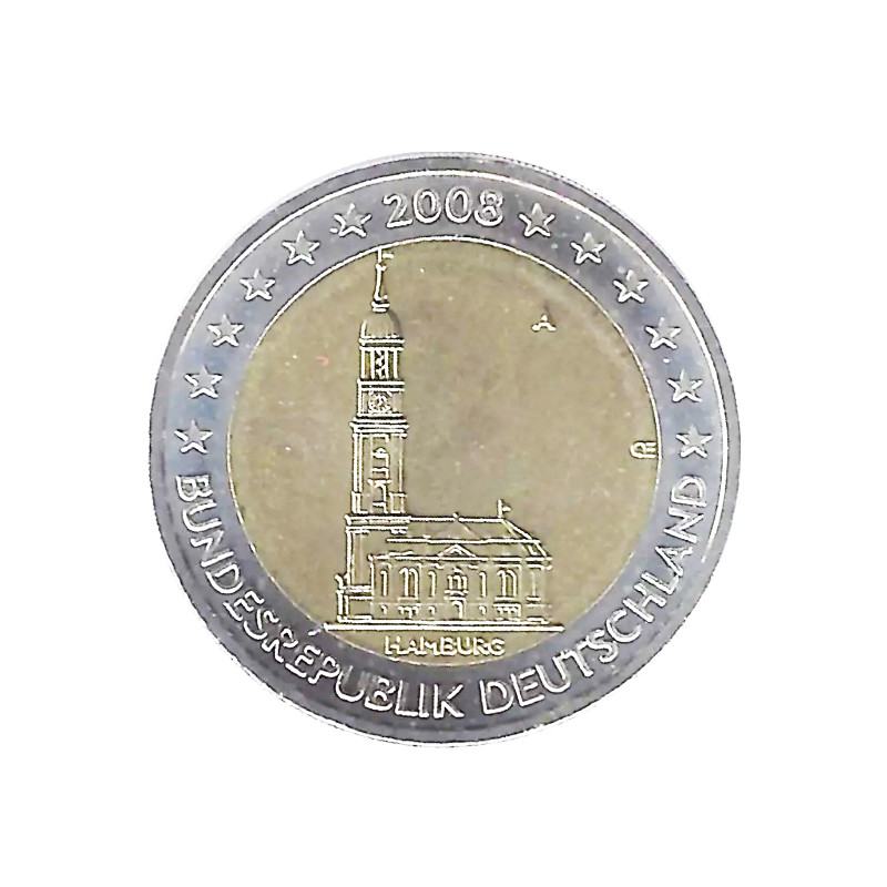 2 euros commémorative Allemagne 2008 - Eglise baroque Saint-Michel.