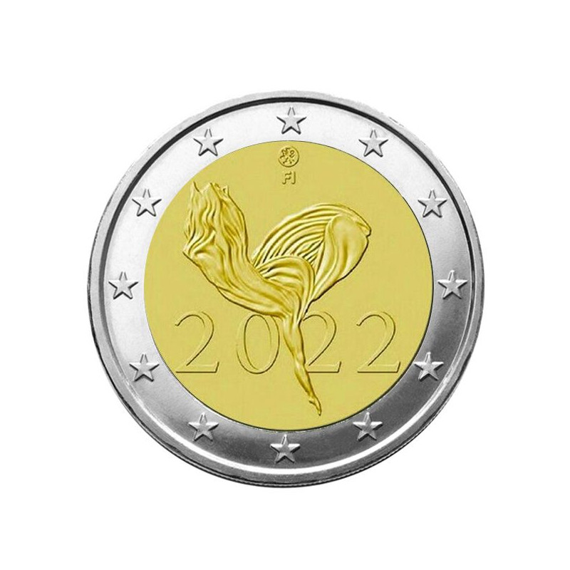 2 euros commémorative Finlande 2022 - Ballet national.