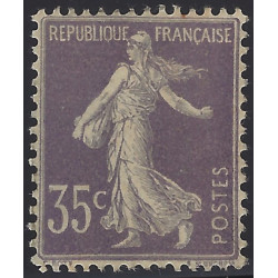 Semeuse timbre de France N°136 neuf*.