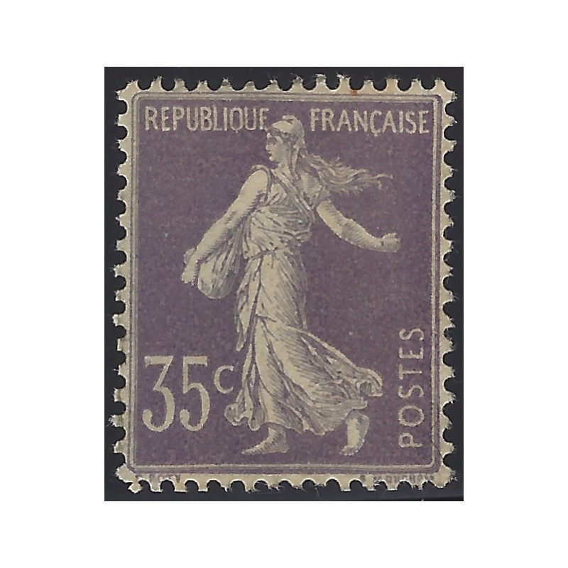 Semeuse timbre de France N°136 neuf*.