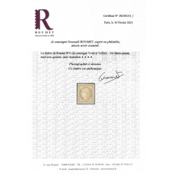 Cérès non dentelé timbre de France N°1 neuf*, R.