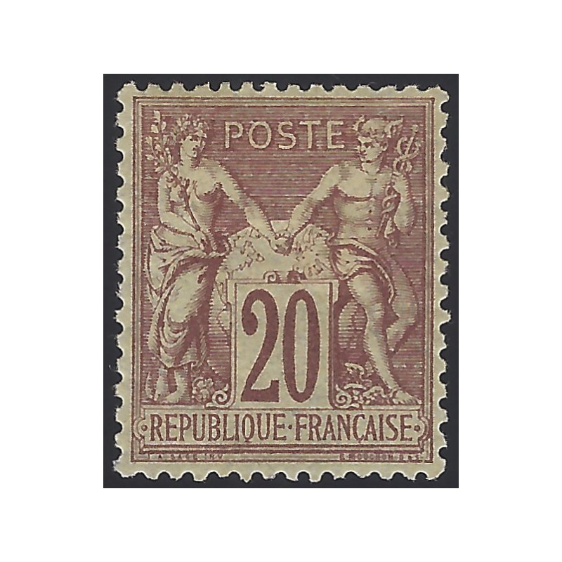 Sage timbre de France N°67 neuf*.