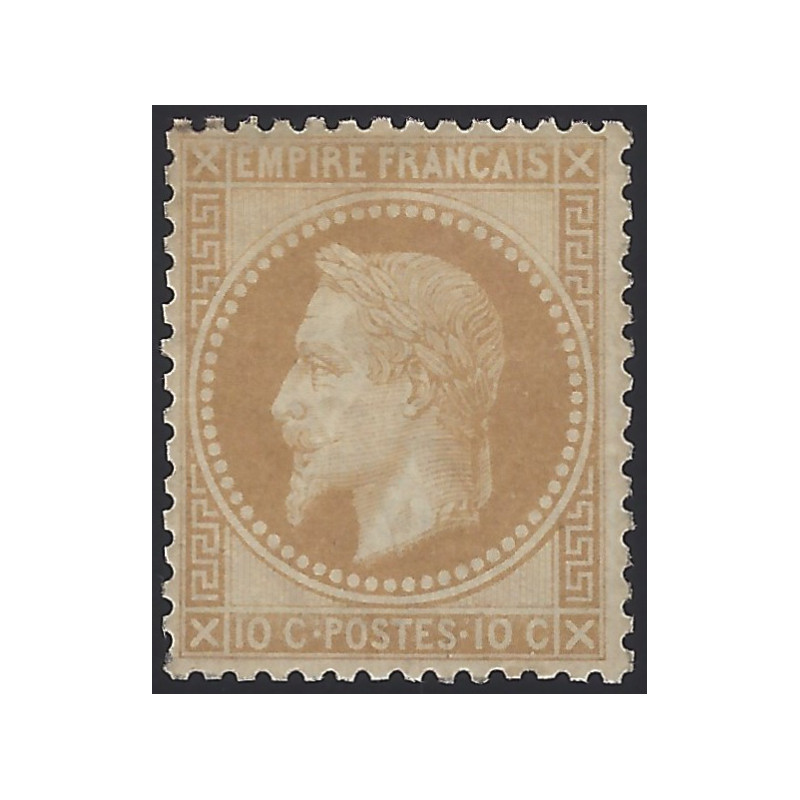 Napoléon Lauré timbre de France N°28B neuf*.