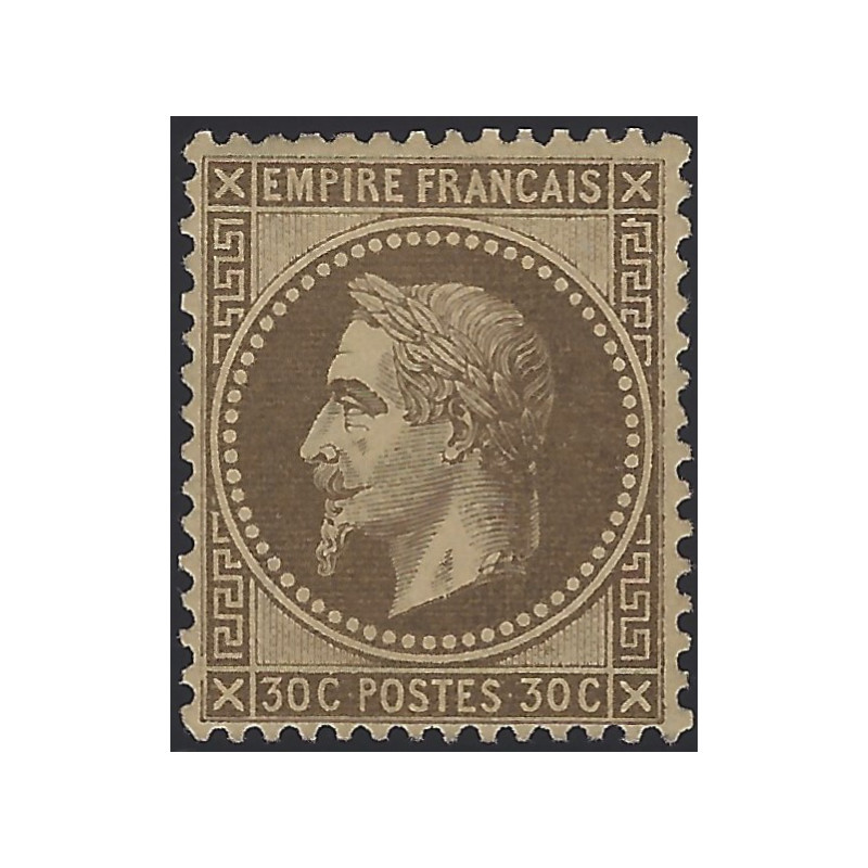 Napoléon Lauré timbre de France N°30 neuf*.