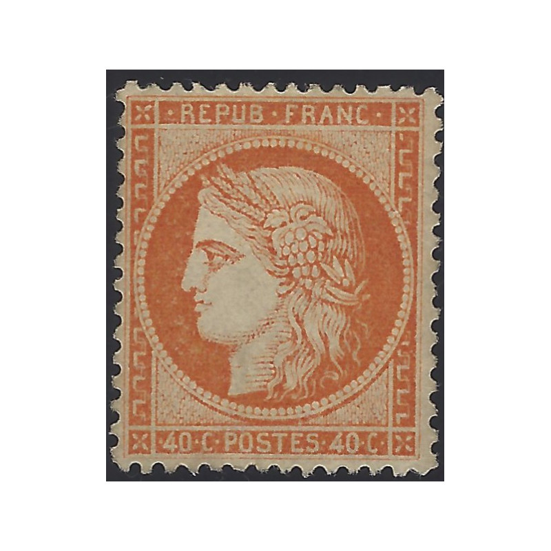 Cérès Siège de Paris timbre de France N°38 neuf (*).