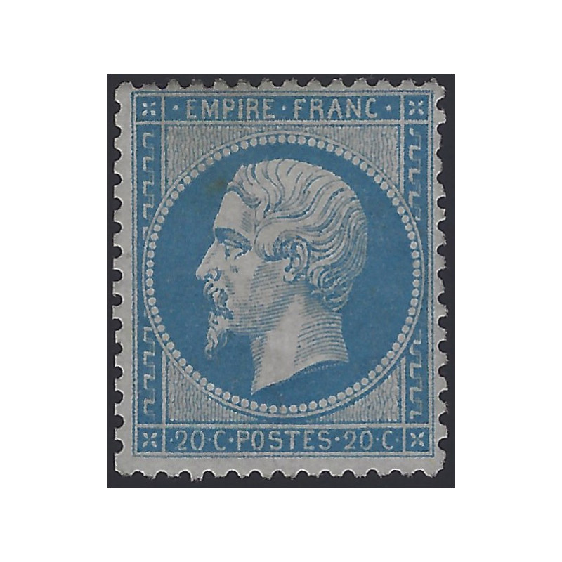 Empire dentelé timbre de France N°22 neuf (*).