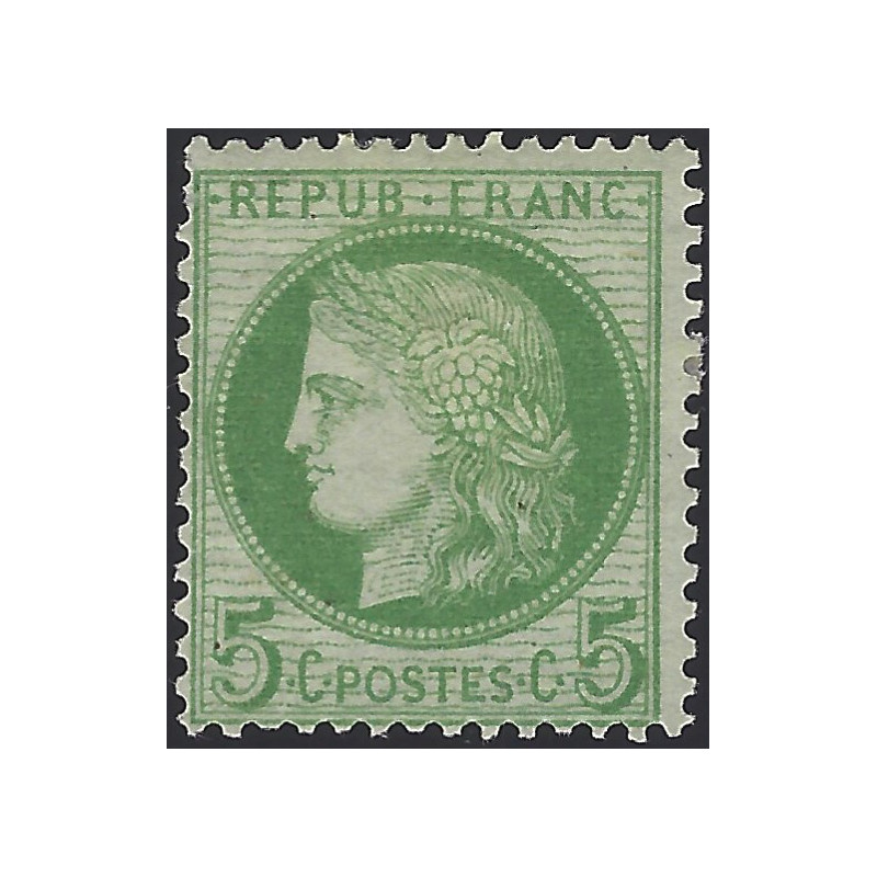 Cérès dentelé timbre de France N°53 neuf*.