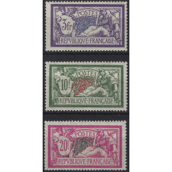Merson timbres de France N°206-208 série neuf*.