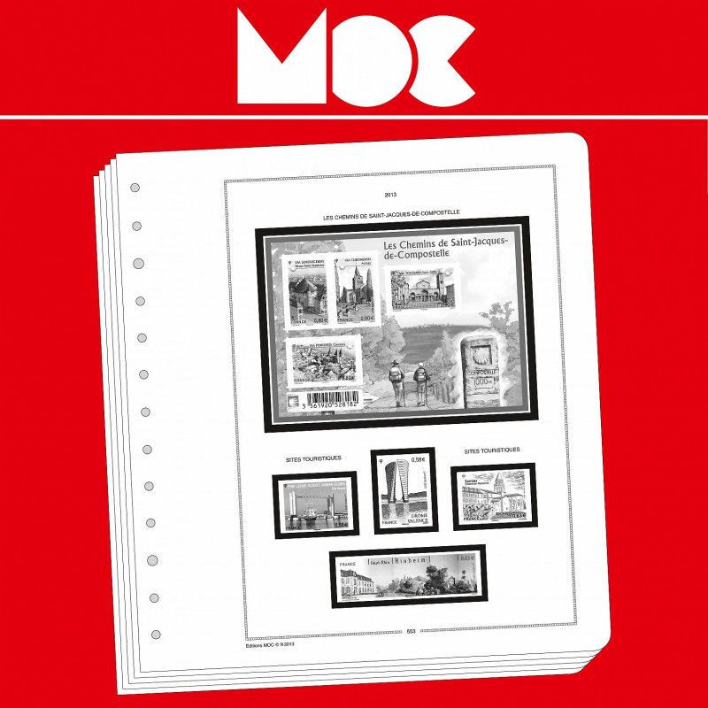 Moc feuilles préimprimées Monaco 2024.