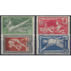 Jeux olympiques de Paris timbres de France N°183-186 série neuf**.