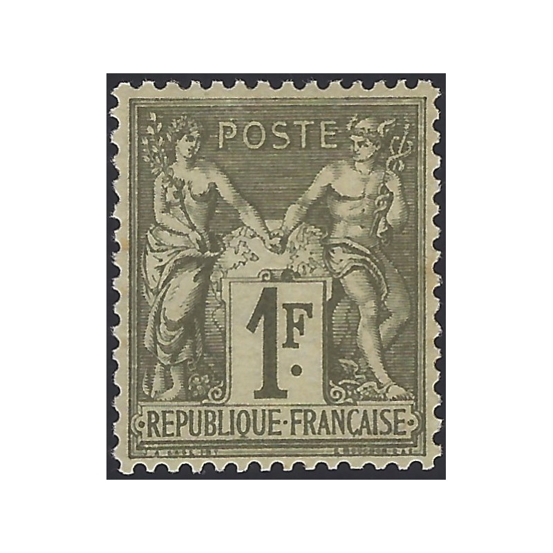 Sage timbre de France N°72 neuf (*).