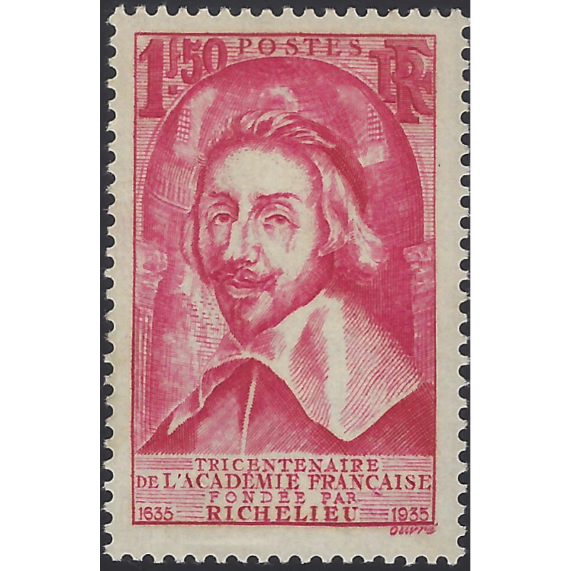 Richelieu timbre de France N°305 neuf**.