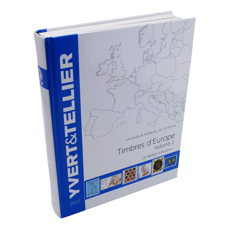 Catalogue de cotation Yvert timbres d'Europe volume 1 - Albanie à Bulgarie.