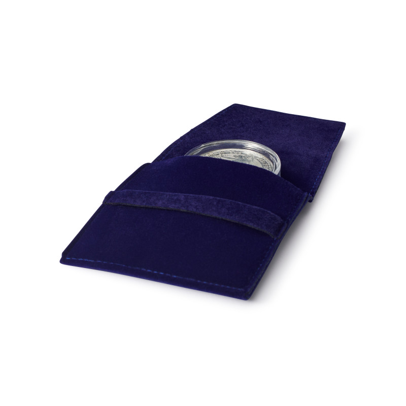 Pochette Premium pour une pièce de monnaie jusqu'à 50mm.
