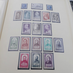 Collection timbres de France neufs 1946-1972 complet en album.