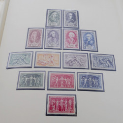 Collection timbres de France neufs 1946-1972 complet en album.