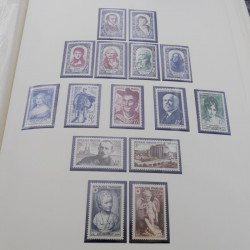 Collection timbres de France neufs 1946-1972 complet en album.