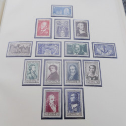Collection timbres de France neufs 1946-1972 complet en album.