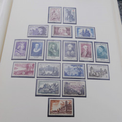 Collection timbres de France neufs 1946-1972 complet en album.