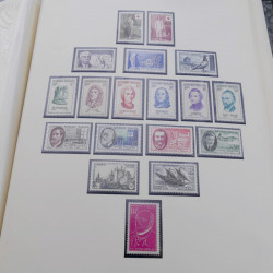 Collection timbres de France neufs 1946-1972 complet en album.