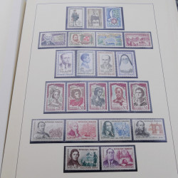 Collection timbres de France neufs 1946-1972 complet en album.